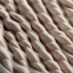 A detailed, high-resolution 8K image showing the intricate art of smocking on fabric.