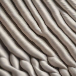 A detailed, high-resolution 8K image showing the intricate art of smocking on fabric.