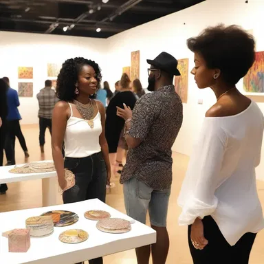 The social occasion hosted an art exhibition where artists showcased their unique pieces and sparked conversations among attendees.