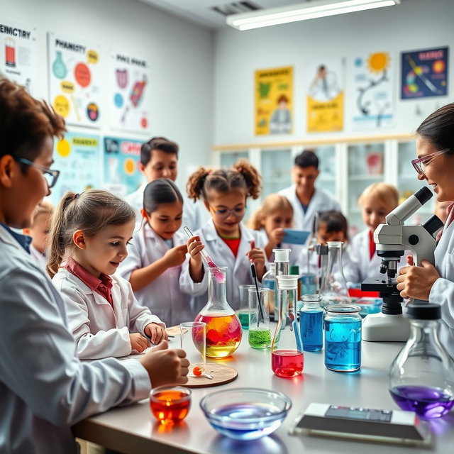 Dive into Innovation: Science Experiments in Action!