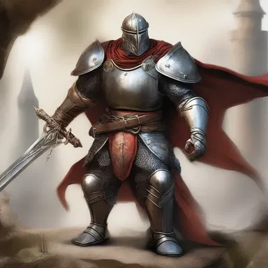 In the fantastical world of wizards and dragons, the dinge on the hero's armor revealed the battles he had fought.