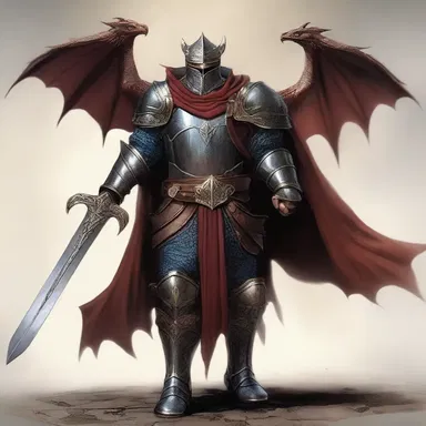 In the fantastical world of wizards and dragons, the dinge on the hero's armor revealed the battles he had fought.