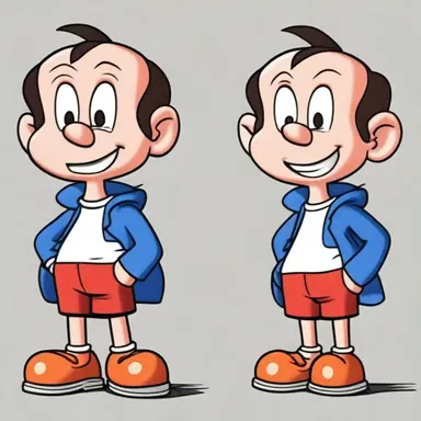 The character's constant mishaps and accidents dinged his reputation as a clumsy and unlucky cartoon figure.