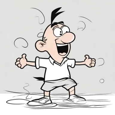 The character's constant mishaps and accidents dinged his reputation as a clumsy and unlucky cartoon figure.