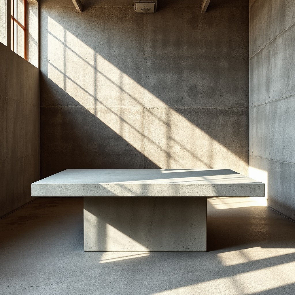 An interior space showcasing a unique blend of constructed and deconstructed aesthetics