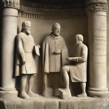 The signing of the Magna Carta was a significant event that was carved in stone, ensuring its permanence.