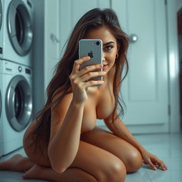 Gorgeous young Arab woman, aged 18, thin and petite with large breasts, a tiny waist, and very wide hips