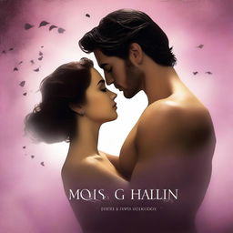 A high-quality, realistic digital rendering of a book cover for a romance novel