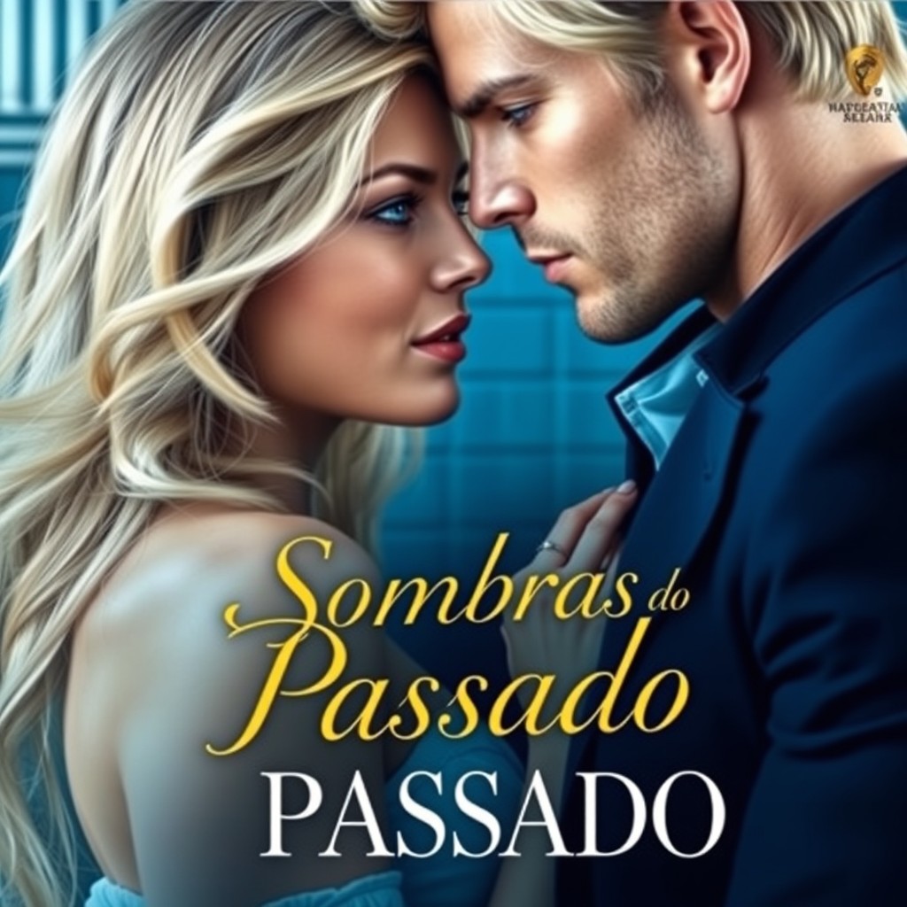 A romantic book cover depicting a couple in a moment of intense emotional connection