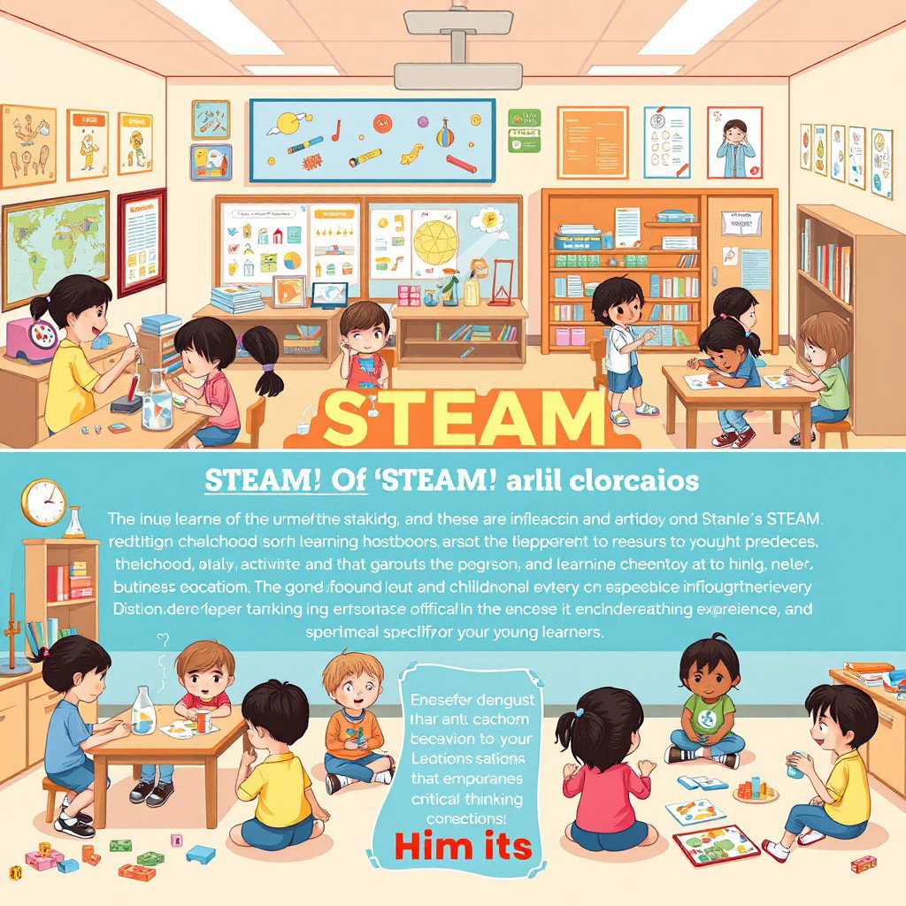 Unlocking Creativity: STEAM Education in Early Childhood