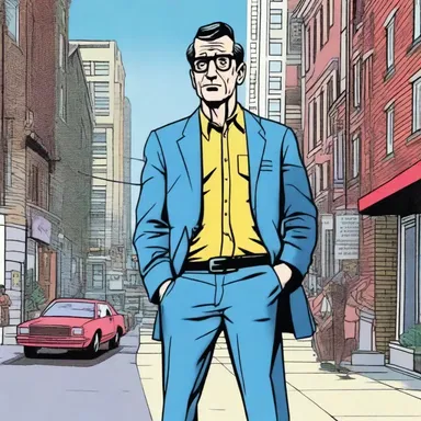 The econometrist in the comic book series uses statistical models to predict economic trends in the fictional city.