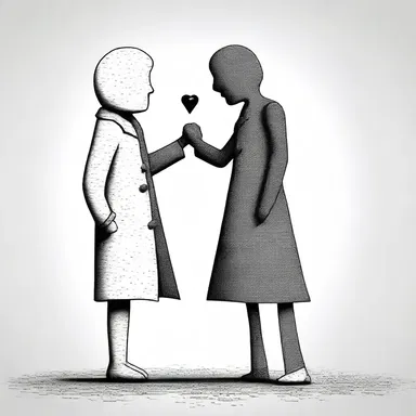 The brittle bond between the lovers shattered with the smallest disagreement.