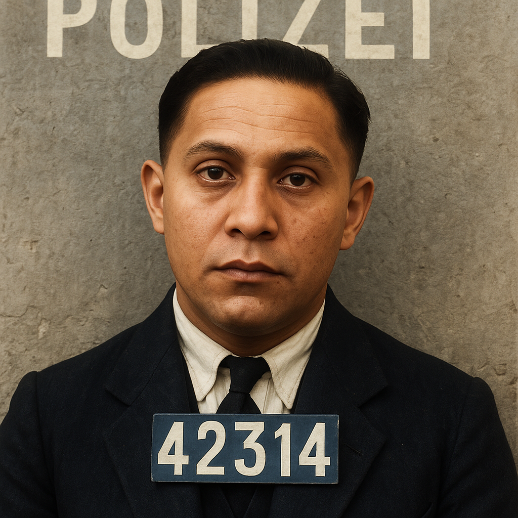 Depict this man in Germany