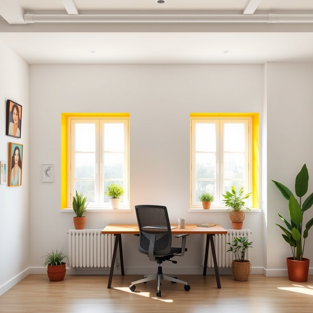 Bright and Collaborative Office Interior Design Ideas