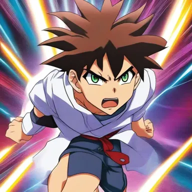 Just like in the high-energy world of anime, the protagonist's determination helps them percolate with energy to overcome challenges.