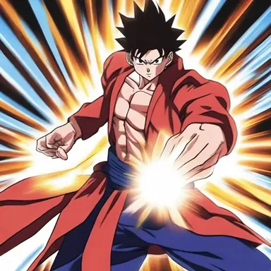 In the anime series, the character's powers would percolate through their veins when they obtained a certain level of strength.