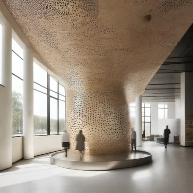 The architect percolated the design ideas for the new building in a percolator, blending various styles to create a unique structure.