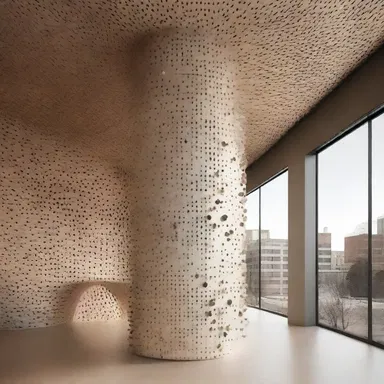 The architect percolated the design ideas for the new building in a percolator, blending various styles to create a unique structure.