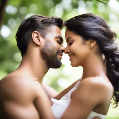 As their relationship grew, feelings of love and desire began to percolate in their hearts, creating a passionate bond between them.