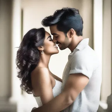As their relationship grew, feelings of love and desire began to percolate in their hearts, creating a passionate bond between them.