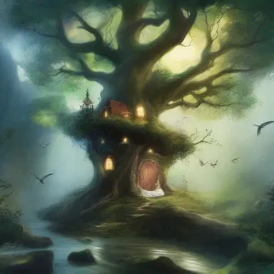 The idea for a magical realm started to percolate in the author's mind, giving birth to an enchanting fantasy novel.