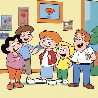 The humor from the animated series began to percolate among children, resulting in fits of laughter and enjoyment.