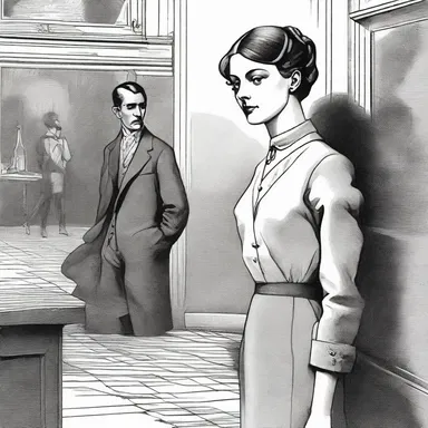 In the novel, the protagonist's harsh words offend the delicate sensibilities of the upper-class society.