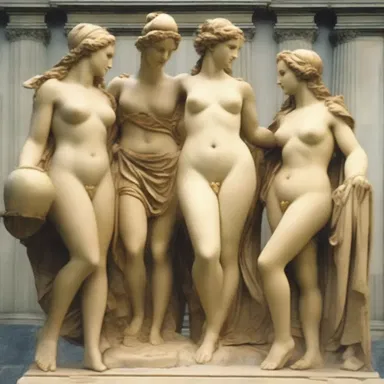 In Greek mythology, Paris's choice to award Aphrodite the golden apple offends Hera and Athena, leading to the Trojan War.