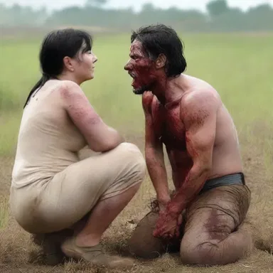 The graphic violence in the movie offended some viewers with a sensitive disposition.