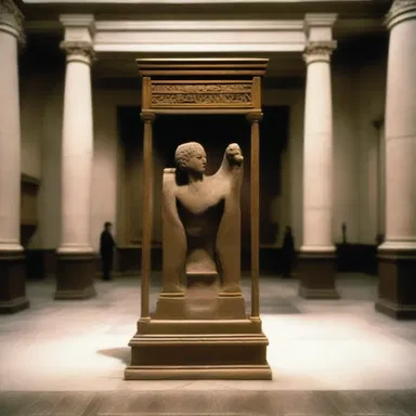 The protagonist in the film decided to offend the law by stealing a valuable artifact from a highly secured museum.