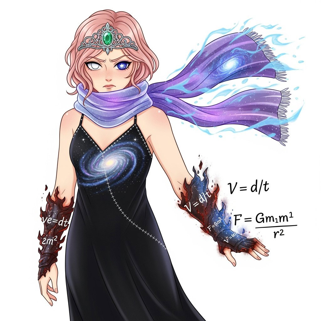 A femboy character in an anime-cartoon style, featuring hair that is almost rose-colored, with a light pink hue