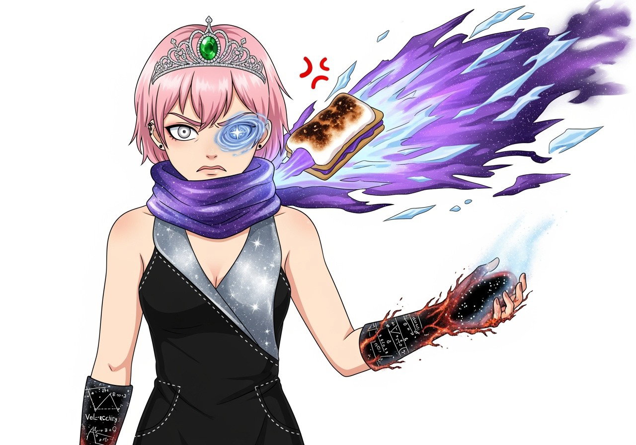 A femboy character illustrated in an anime-cartoon style, featuring hair that is almost rose-colored in a light pink shade