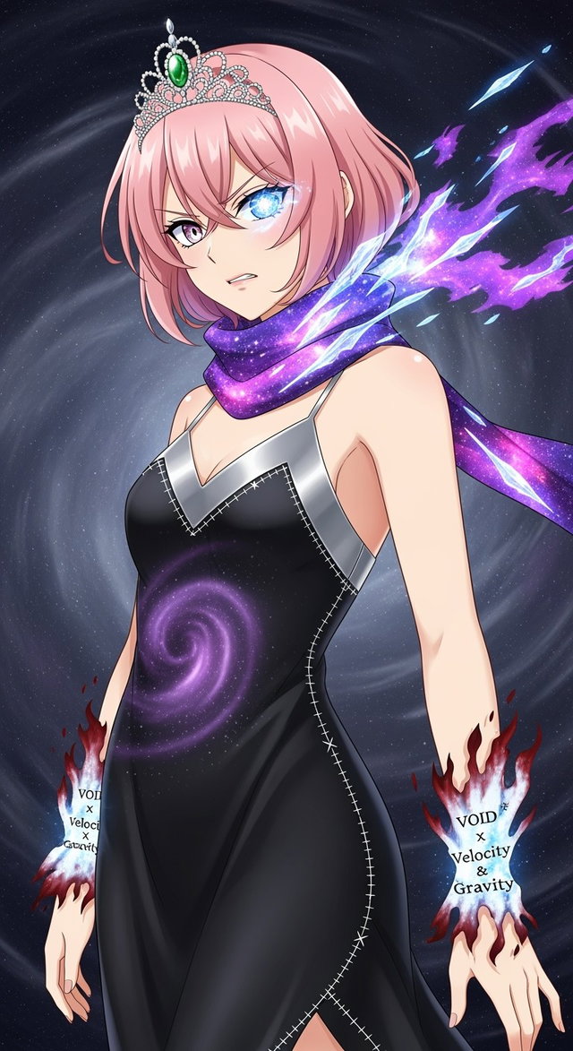 A femboy character depicted in anime style, with hair that is almost rose-colored, featuring a light pink hue