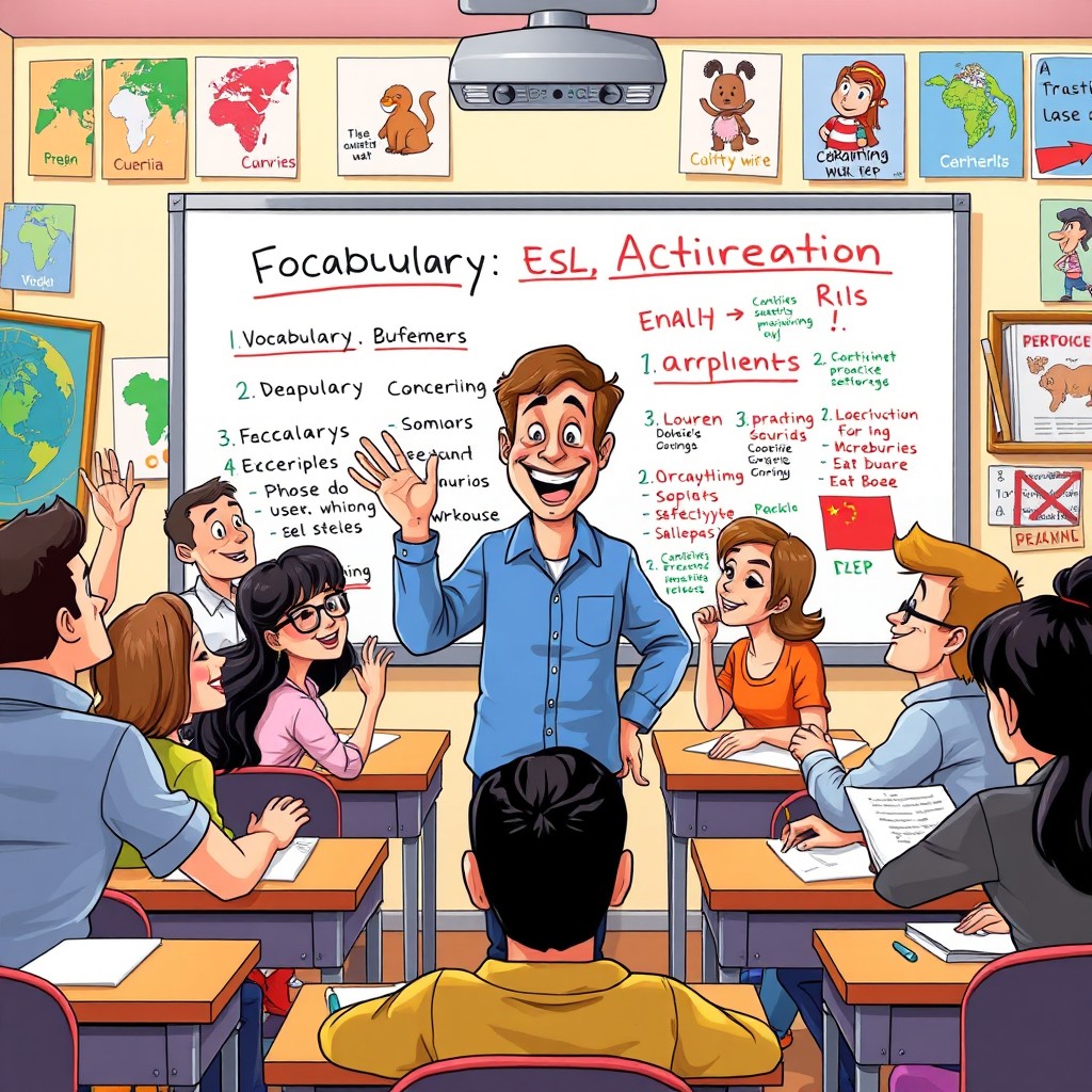 Vibrant ESL Classroom: Teach & Inspire