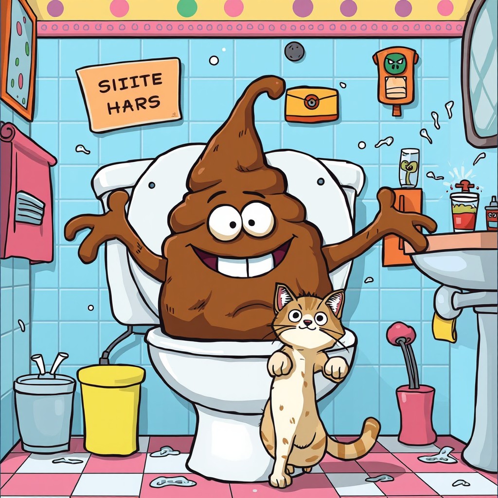 Meet the Hilarious Poop Monster!