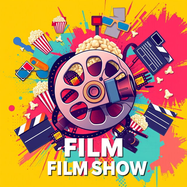 Dive into Cinema: Film Review Podcast Cover