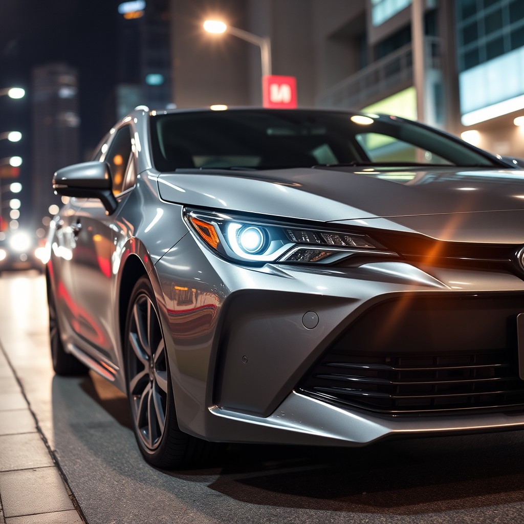 A sleek Toyota Caldina with a distinctive 'ojo de gato' headlight design, exuding a modern and sporty vibe