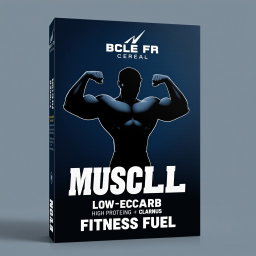 Fuel Your Gains: Bodybuilder Cereal Box Design