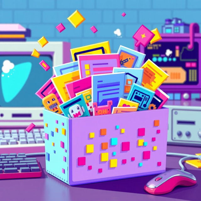 Craft Your Own 8-Bit Folder Icon!