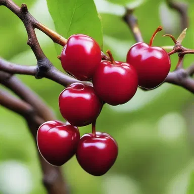 In the mythical land of Eldoria, the oxheart cherry was said to possess magical properties that could grant eternal youth.