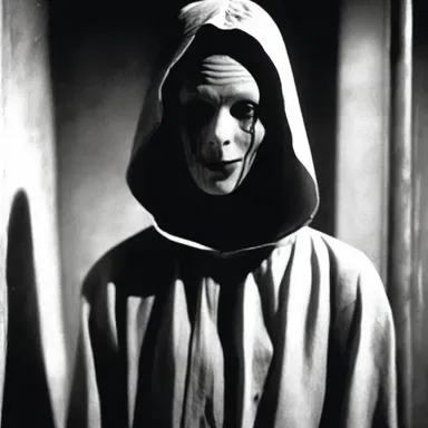 The horror movie featured a mysterious character who had a hauntingly unisex appearance, making it difficult to discern their true identity or intentions.