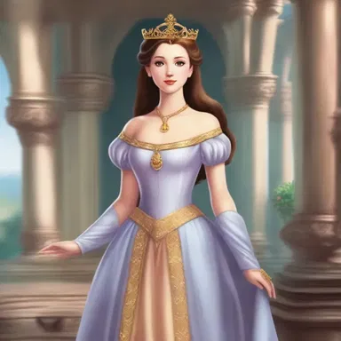 The unendowed princess in the fantasy story had to rely on her wit and bravery to save the kingdom.