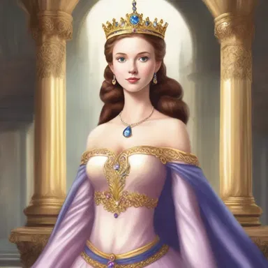 The unendowed princess in the fantasy story had to rely on her wit and bravery to save the kingdom.