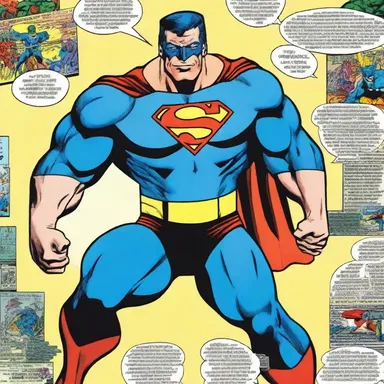 The superhero in the comics was unendowed with any extraordinary strength, but his intelligence and gadgets helped him defeat villains.