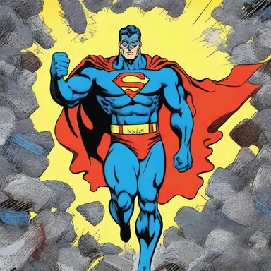 The superhero in the comics was unendowed with any extraordinary strength, but his intelligence and gadgets helped him defeat villains.