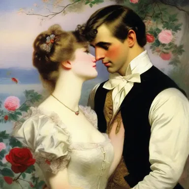 The unendowed protagonist in the romantic novel had to win over the love interest through charm and sincerity instead of material wealth.