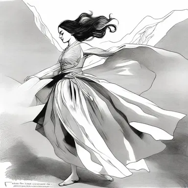 In the novel, the pliable heroine was able to adapt to the difficult circumstances and thrive.