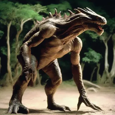 The pliable material used in special effects allowed the filmmakers to create lifelike creatures and monsters.