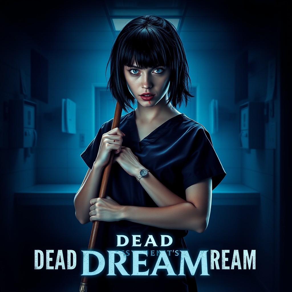 A movie poster for a thriller horror film titled 'Dead Resident's Dream'