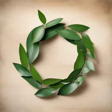 During ancient Greek times, chaplets made of laurel leaves were often worn by victors to celebrate their triumph in the Olympic Games.
